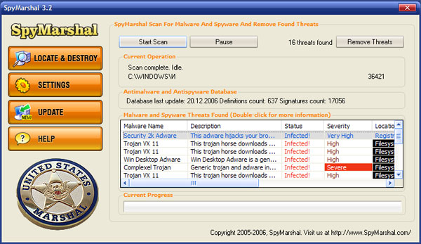 SpyMarshal software