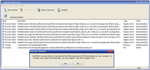 AntiSpyAdvanced software