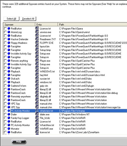 IC Spyware Scanner software