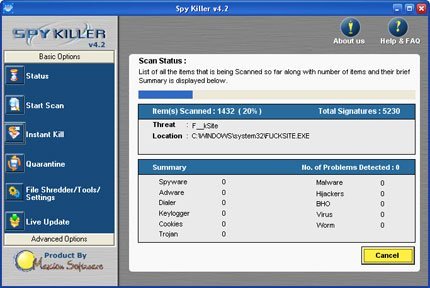 Spy Killer software