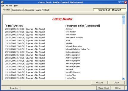 SpyWare SmasheR software