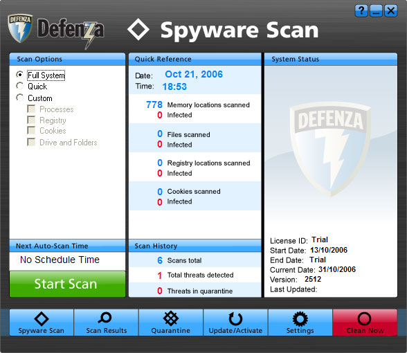 Defenza software