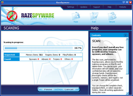 RazeSpyware software
