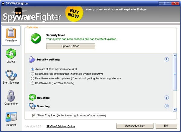 SPYWAREfighter software