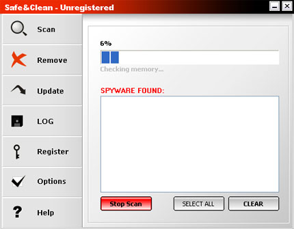 ScanAndClean software
