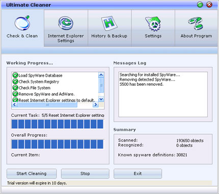 Ultimate Cleaner software