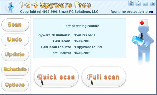 1-2-3 Spyware Free 4.0