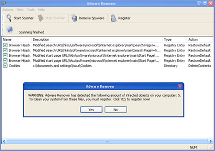 Adware Remover software