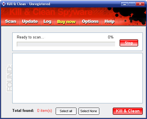 Kill and Clean software