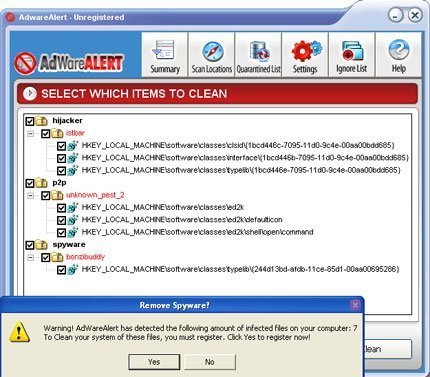 AdWareALERT software