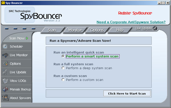 SpyBouncer software