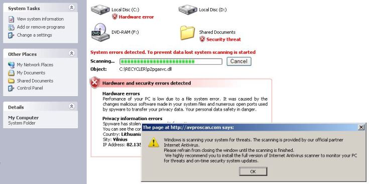 AVProScan.com removal