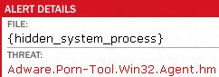Adware.Porn-tool.win32.Agent.hm removal