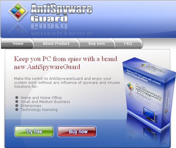 AntiSpywareGuard removal