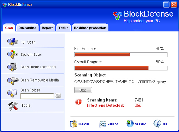 BlockDefense removal