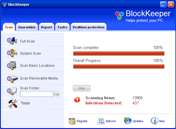 BlockKeeper removal