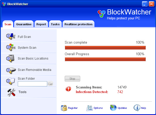Block Watcher removal