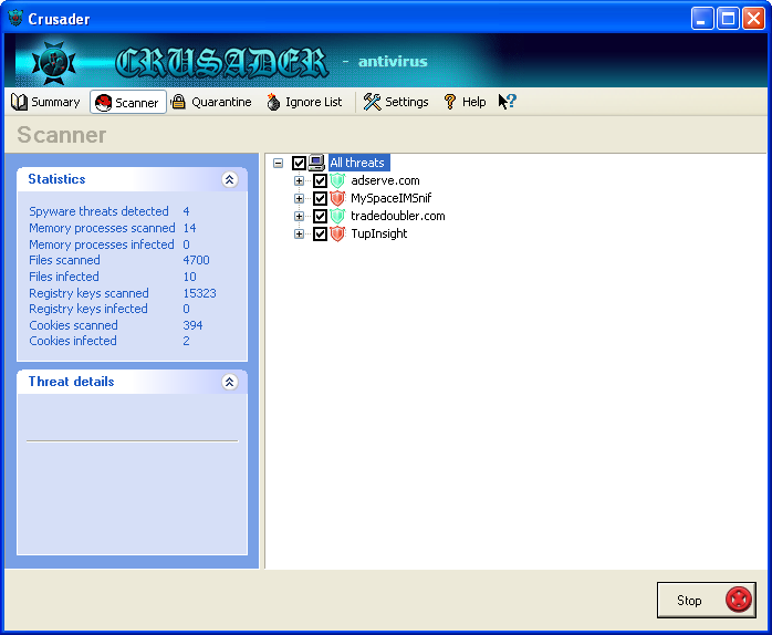 Crusader Antivirus removal