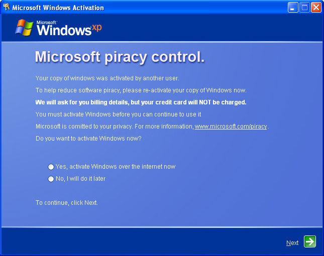 Fake Windows Activation screen removal