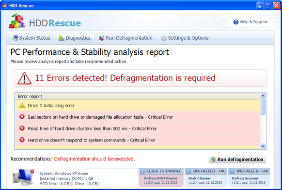 HDD Rescue removal