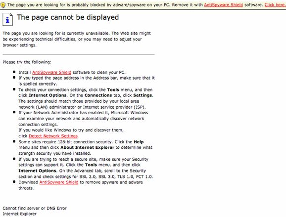 ManageDNS404.com removal