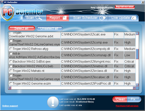 PC Defender removal
