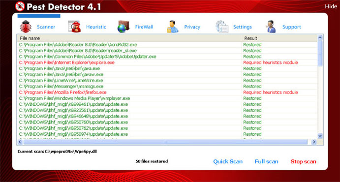Pest Detector 4.1 removal