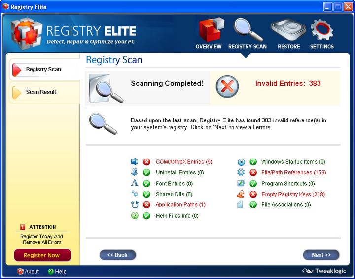 Registry Elite removal