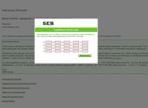 SEB bank browser hijacker removal