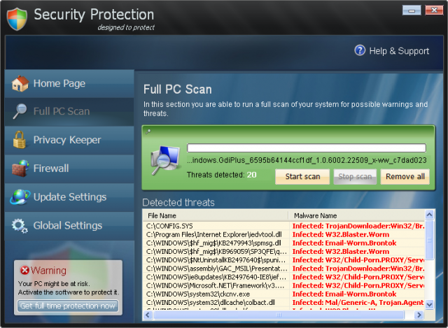 Security Protection removal