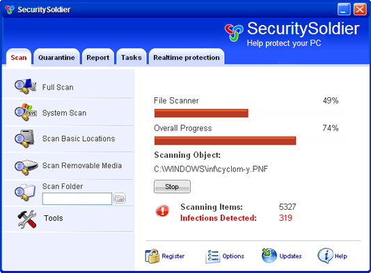 Security Soldier removal