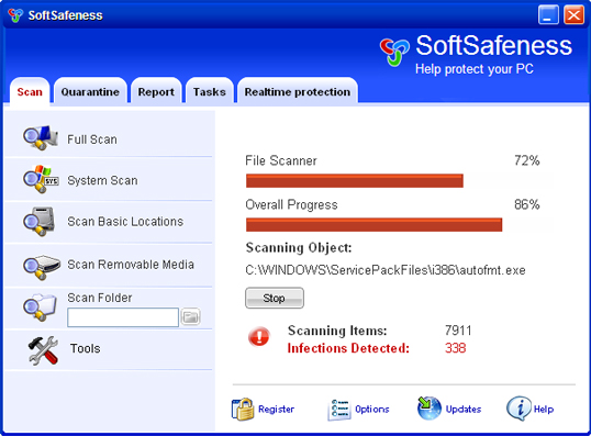 SoftSafeness removal