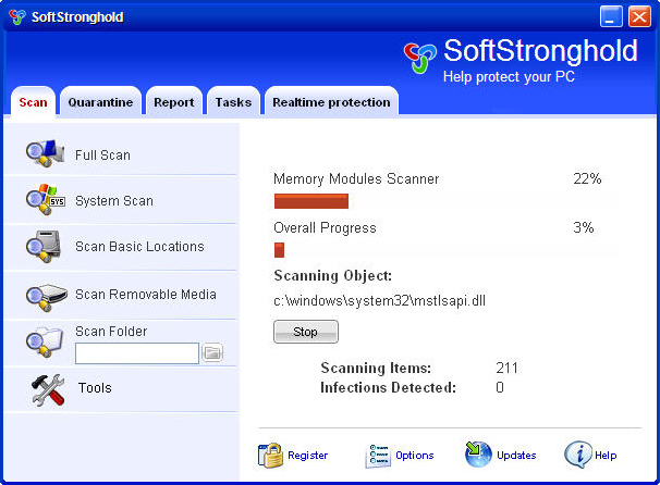 SoftStronghold removal