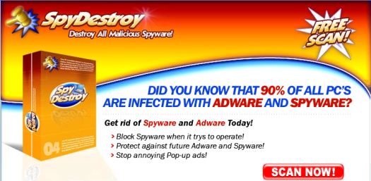 SpyDestroy removal