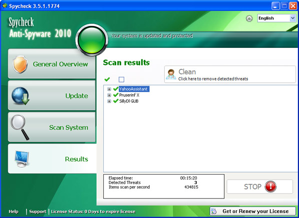 Spycheck Anti-Spyware 2010  removal