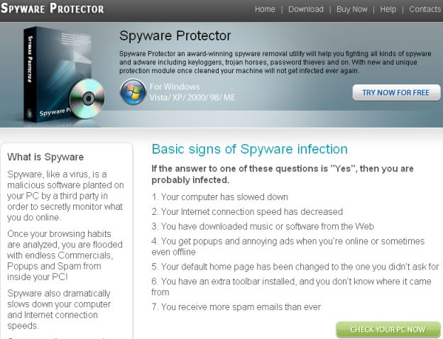 Spyware Protector removal