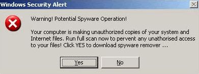 Trojan FakeAValert removal