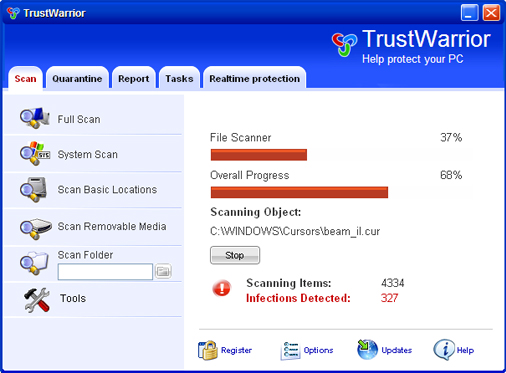 TrustWarrior removal