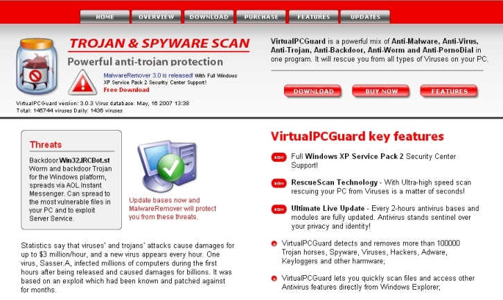 VirtualPCGuard removal