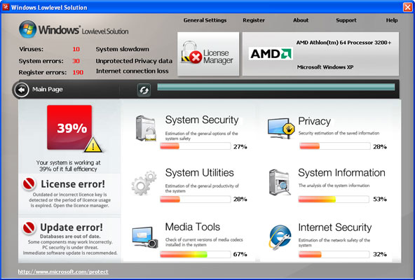 Windows Lowlevel Solution removal
