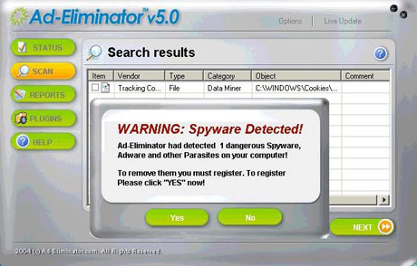 Ad-Eliminator software