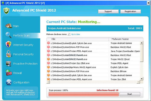 Advanced PC Shield 2012 removal