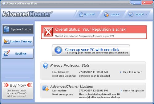 AdvancedCleaner removal