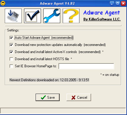 Adware Agent software