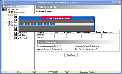 Adware Remover Gold software