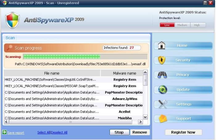 AntispywareXP2009 removal