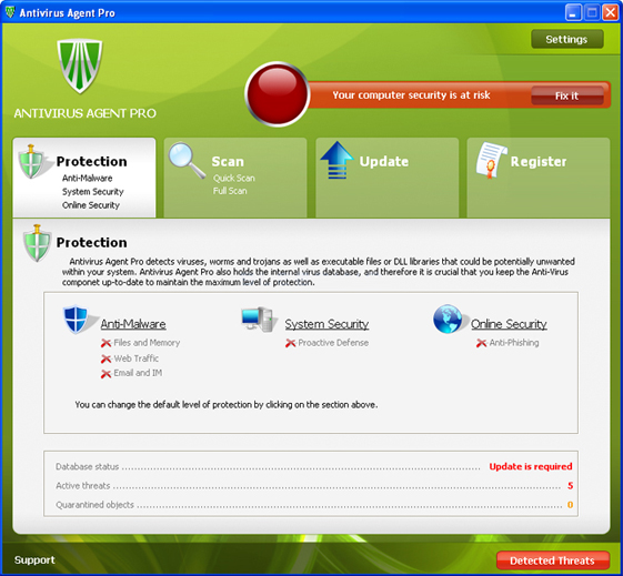 Antivirus Agent Pro removal
