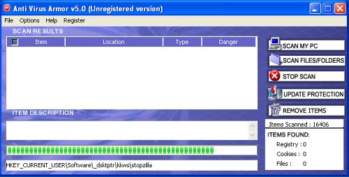 Anti Virus Armor removal