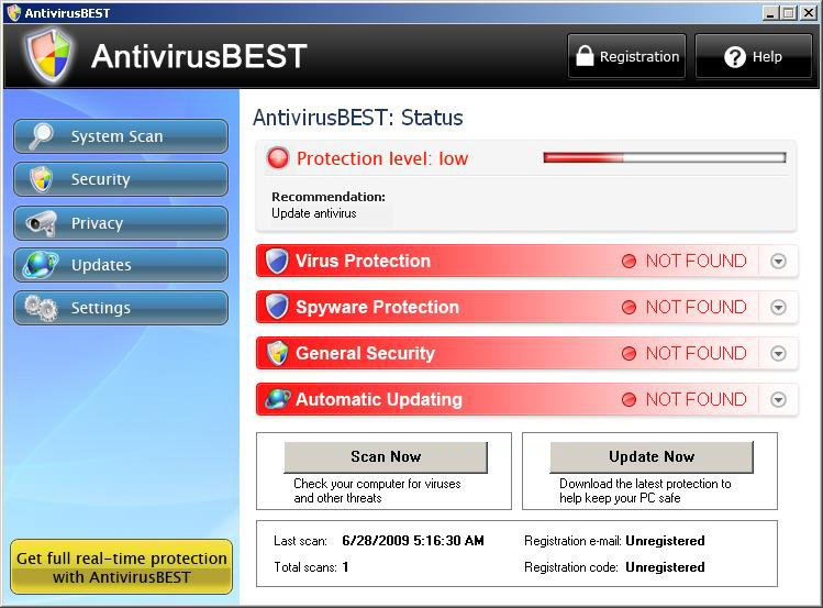AntivirusBEST removal