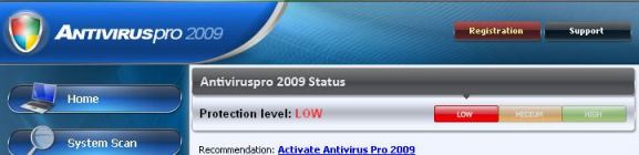 AntivirusPro 2009 removal